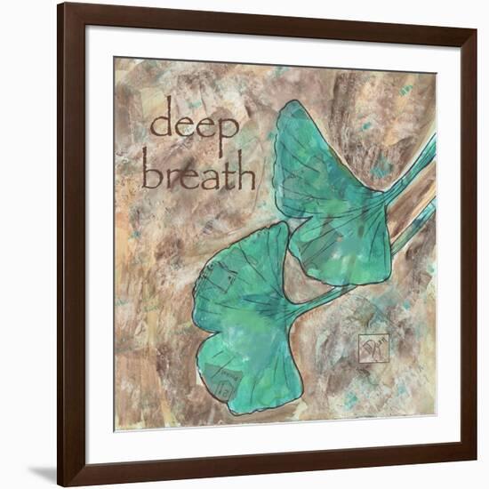 Ginko Deep Breath-Beverly Dyer-Framed Art Print