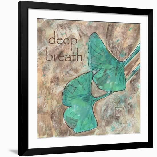 Ginko Deep Breath-Beverly Dyer-Framed Art Print