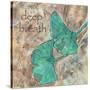 Ginko Deep Breath-Beverly Dyer-Stretched Canvas