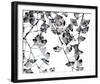 Ginko Noir-Jackie Battenfield-Framed Giclee Print