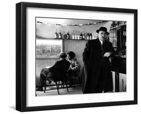 Gino Cervi as Police Chief Maigret-Marisa Rastellini-Framed Giclee Print