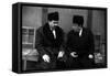 Gino Cervi Speaking with Fernandel in Don Camillo in Moscow-Marisa Rastellini-Framed Stretched Canvas