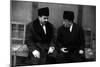 Gino Cervi Speaking with Fernandel in Don Camillo in Moscow-Marisa Rastellini-Mounted Giclee Print