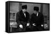 Gino Cervi Speaking with Fernandel in Don Camillo in Moscow-Marisa Rastellini-Framed Stretched Canvas