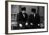 Gino Cervi Speaking with Fernandel in Don Camillo in Moscow-Marisa Rastellini-Framed Giclee Print