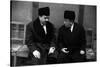 Gino Cervi Speaking with Fernandel in Don Camillo in Moscow-Marisa Rastellini-Stretched Canvas