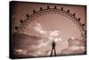 Ginormous Wheel-Michael Hudson-Stretched Canvas