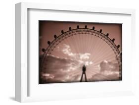 Ginormous Wheel-Michael Hudson-Framed Art Print