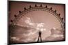 Ginormous Wheel-Michael Hudson-Mounted Art Print