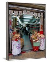 Ginseng Shop, Wing Lok Street, Sheung Wan, Hong Kong Island, Hong Kong, China-Amanda Hall-Framed Photographic Print