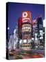 Ginza, Night View, Tokyo, Honshu, Japan-Steve Vidler-Stretched Canvas