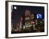 Ginza Shopping District at Dusk, Tokyo, Central Honshu, Japan-Schlenker Jochen-Framed Photographic Print