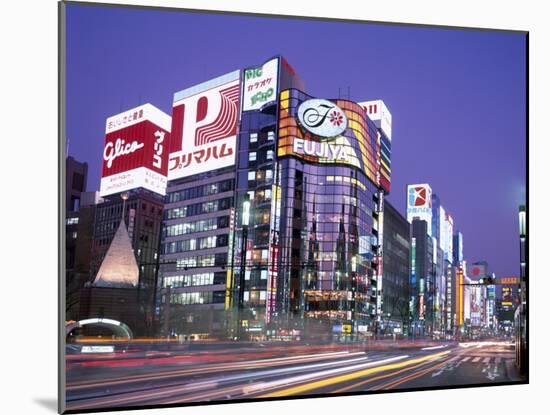 Ginza, Tokyo, Honshu, Japan-null-Mounted Premium Photographic Print