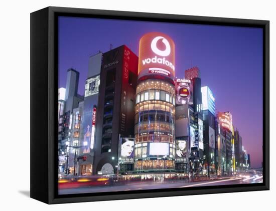 Ginza, Tokyo, Honshu, Japan-null-Framed Stretched Canvas