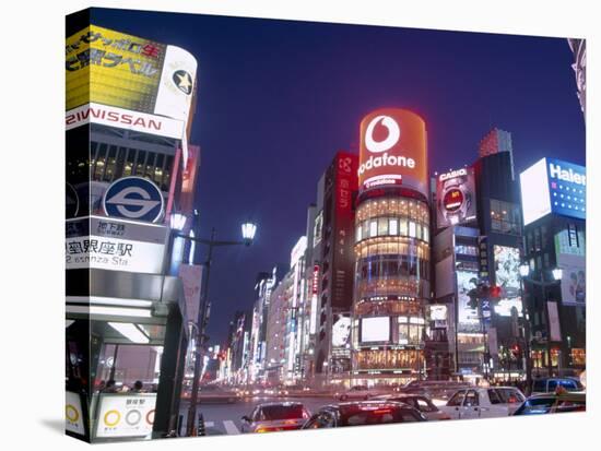 Ginza, Tokyo, Honshu, Japan-null-Stretched Canvas