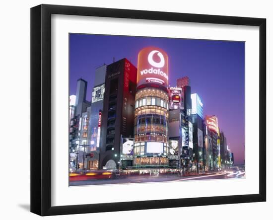 Ginza, Tokyo, Honshu, Japan-null-Framed Photographic Print