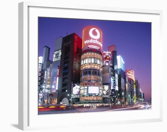 Ginza, Tokyo, Honshu, Japan-null-Framed Photographic Print