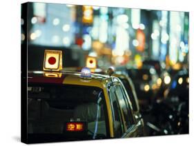 Ginza, Tokyo, Japan-Walter Bibikow-Stretched Canvas