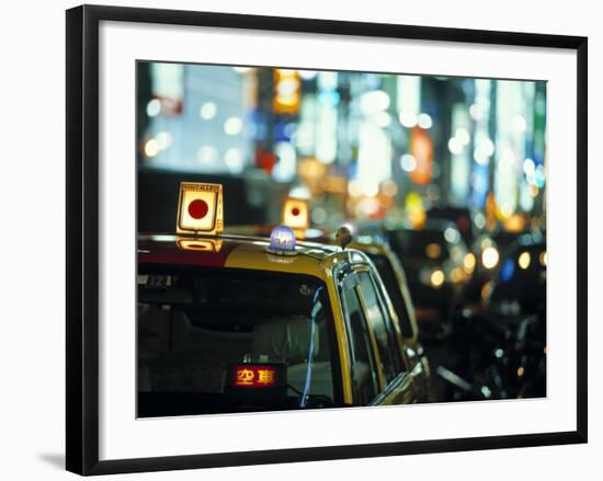 Ginza, Tokyo, Japan-Walter Bibikow-Framed Premium Photographic Print