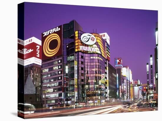 Ginza, Toyko, Japan-null-Stretched Canvas
