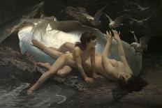 The Naiads, 1881-Gioacchino Pagliei-Framed Stretched Canvas