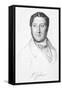 Gioacchino Rossini Italian Composer-H. Bruyeres-Framed Stretched Canvas