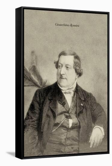 Gioacchino Rossini-null-Framed Stretched Canvas