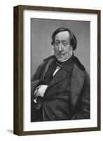 Gioachino Rossini (1792-186), Italian Composer-Felix Nadar-Framed Premium Giclee Print