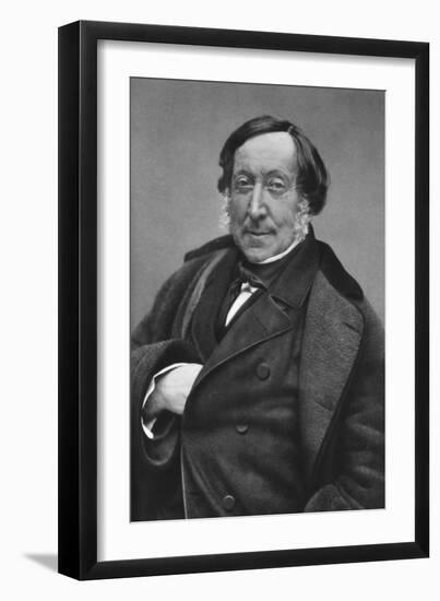 Gioachino Rossini (1792-186), Italian Composer-Felix Nadar-Framed Premium Giclee Print