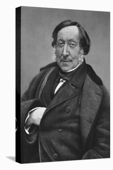 Gioachino Rossini (1792-186), Italian Composer-Felix Nadar-Stretched Canvas