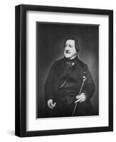 Gioachino Rossini, Italian Composer, C1865-Etienne Carjat-Framed Giclee Print