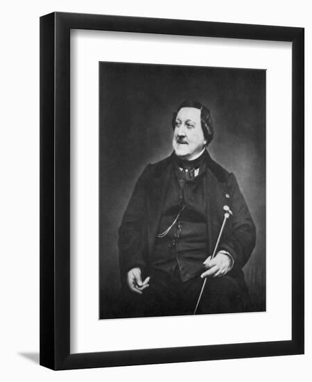 Gioachino Rossini, Italian Composer, C1865-Etienne Carjat-Framed Giclee Print