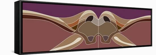 Giorgia Mauve-Belen Mena-Framed Stretched Canvas