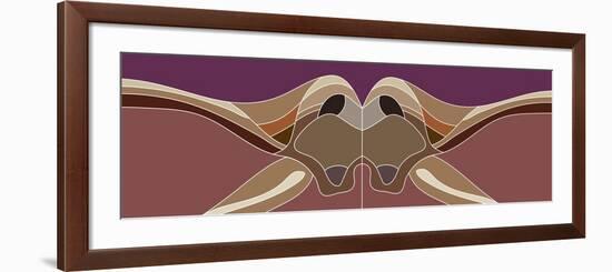 Giorgia Mauve-Belen Mena-Framed Premium Giclee Print