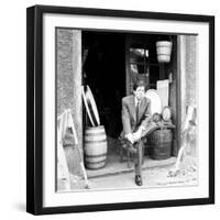Giorgio Gaber Making Faces-null-Framed Photographic Print