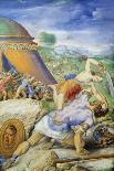David and Goliath, C.1557-61 (Vellum)-Giorgio Giulio Clovio-Stretched Canvas