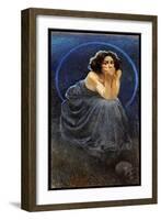 Giorgio Kienerk Lenigma Umano-Vintage Lavoie-Framed Giclee Print