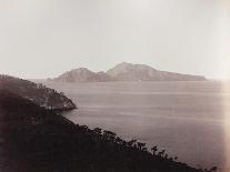Panorama of the Picturesque Gulf of Baia (Naples), Dotted with Sailboats. in the Foreground, Opposi-Giorgio Sommer-Giclee Print