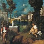 The Three Philosophers-Giorgione da Castelfranco-Mounted Giclee Print