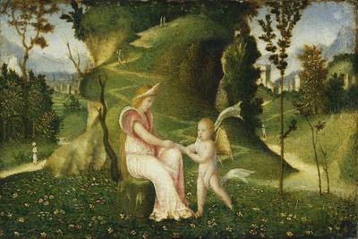Venus and Cupid in a Landscape, c.1505/1515
