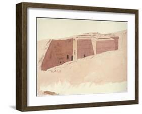 Giorgis I, Lalibela, Ethiopia, 1996 (Watercolour on Paper)-Charlie Millar-Framed Giclee Print