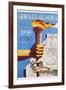 Giornata Olimpica 1959 Poster-Nino Gregori-Framed Giclee Print