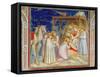 Giotto: Adoration-Giotto di Bondone-Framed Stretched Canvas