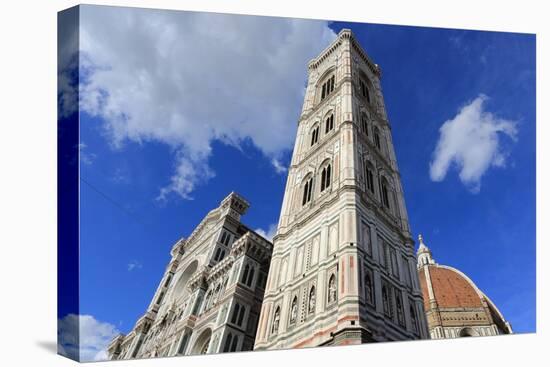 Giotto Bell Tower and Santa Maria Del Fiore Cathedral (Duomo), Florence, Tuscany, Italy, Europe-Vincenzo Lombardo-Stretched Canvas