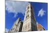 Giotto Bell Tower and Santa Maria Del Fiore Cathedral (Duomo), Florence, Tuscany, Italy, Europe-Vincenzo Lombardo-Mounted Photographic Print