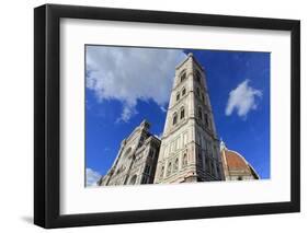 Giotto Bell Tower and Santa Maria Del Fiore Cathedral (Duomo), Florence, Tuscany, Italy, Europe-Vincenzo Lombardo-Framed Photographic Print