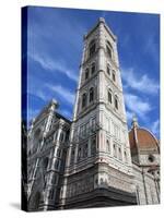 Giotto Bell Tower and Santa Maria del Fiore Cathedral, Florence, UNESCO World Heritage Site, Italy-Vincenzo Lombardo-Stretched Canvas