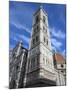 Giotto Bell Tower and Santa Maria del Fiore Cathedral, Florence, UNESCO World Heritage Site, Italy-Vincenzo Lombardo-Mounted Photographic Print