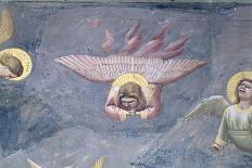 The Miracle of the Spring, Detail of a Man Drinking, 1297-99-Giotto di Bondone-Giclee Print