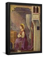 Giotto di Bondone (Fresco cycle in the Arena Chapel in Padua (Scrovegni-Kapelle), Szene: Maria of t-null-Framed Poster
